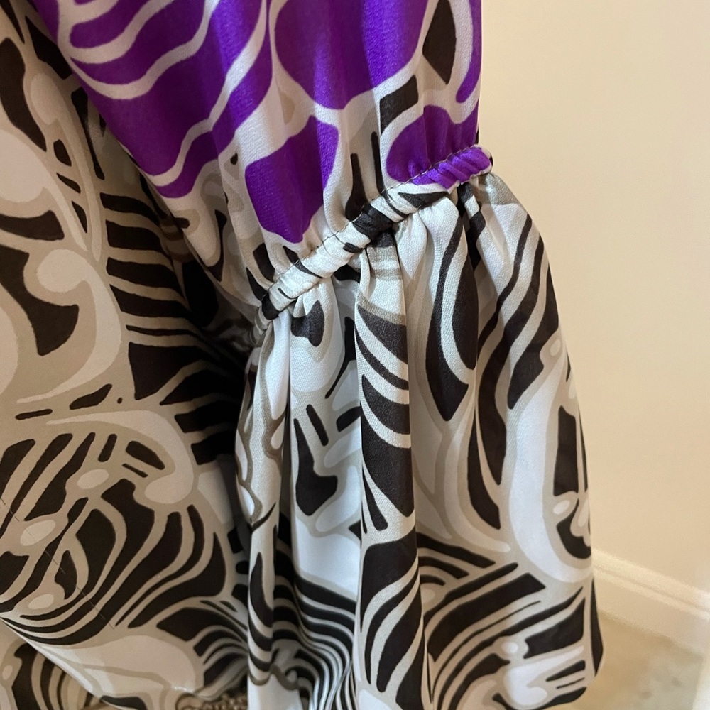 Belissimo, Floral Tunic W/ Smocking Sz 1X - Picture 6 of 10